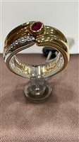 Ringe Salvini Dame in Gelbgold Rubino 0.33 Ct SAR04554 - SAR04554